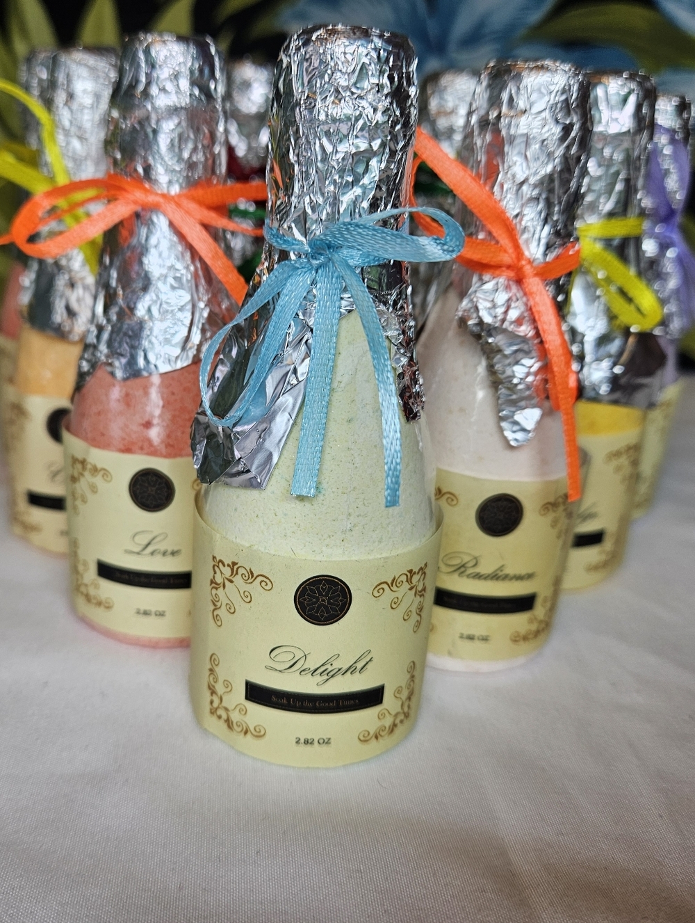 Mini Champagne Bottle Shaped Bath Fizzer - NEW - Pick 1